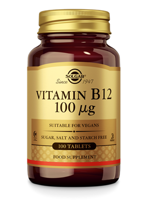 SOLGAR VITAMIN B12 100MCG 100ST